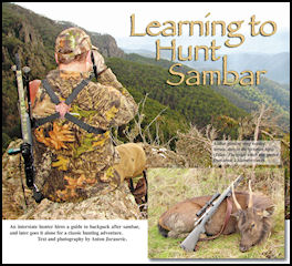 Learning to Hunt Sambar - page 100 Issue 69 (click the pic for an enlarged view)